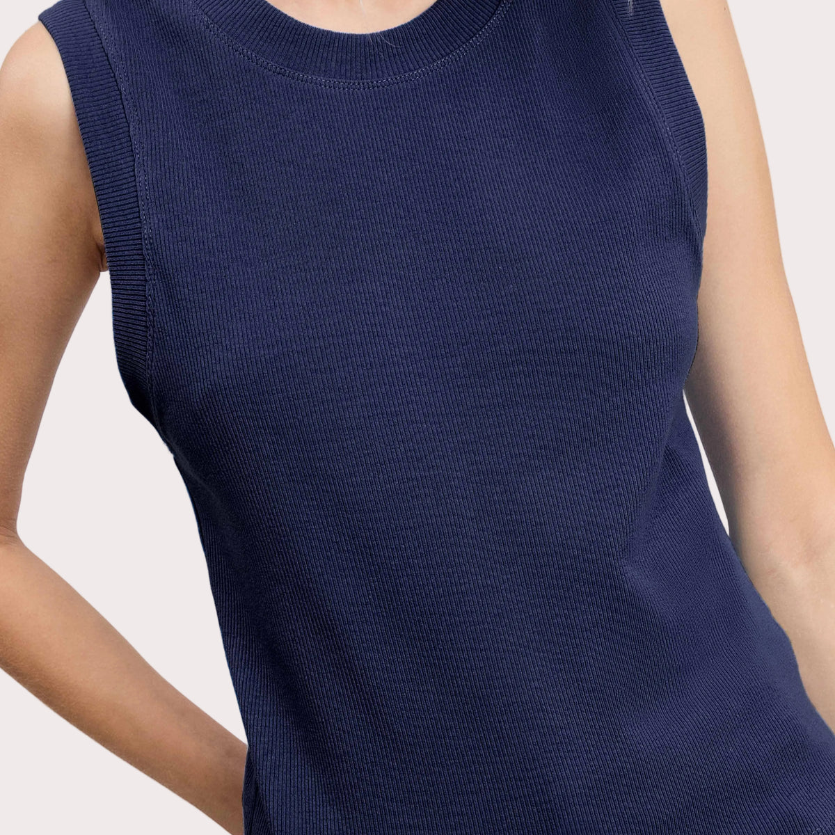 Basic Crewneck Tank Top