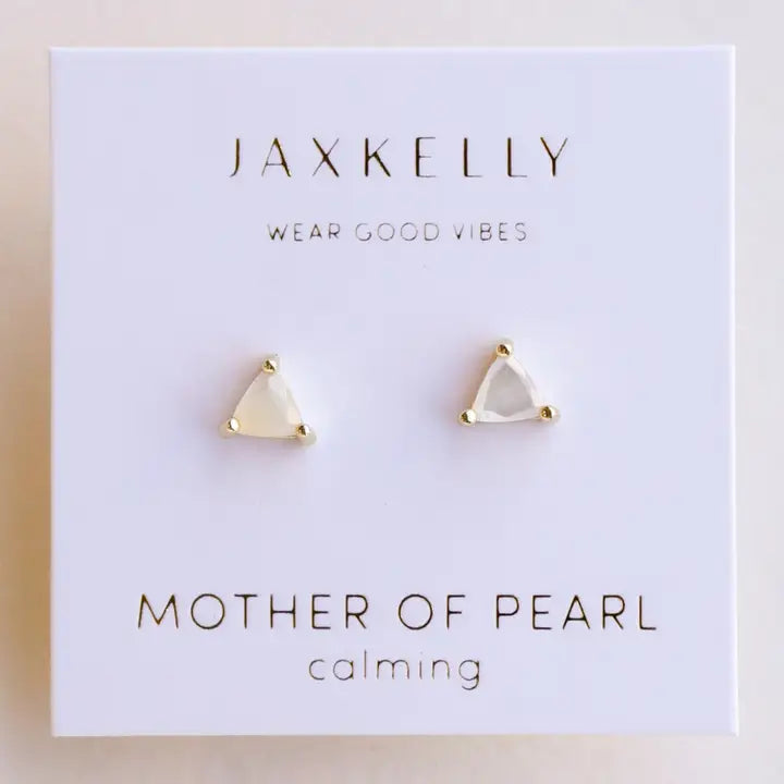 JaxKelly Mini Energy Gem Earrings