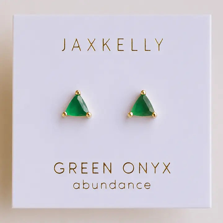 JaxKelly Mini Energy Gem Earrings