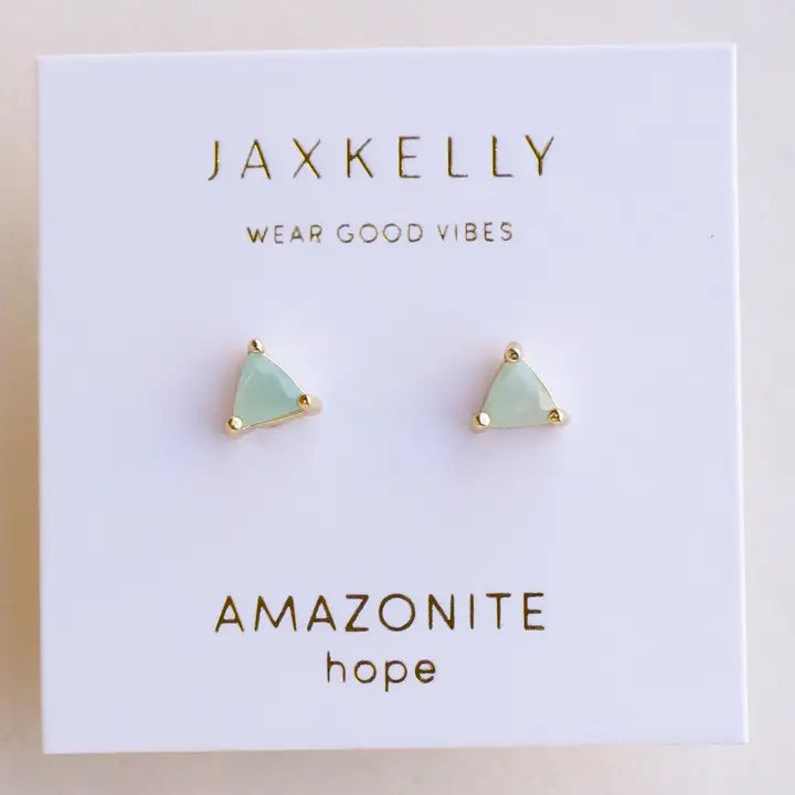 JaxKelly Mini Energy Gem Earrings