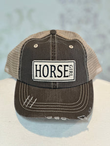 Horse Girl Vintage Trucker Hat