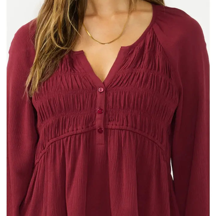 Romantic Peplum Top