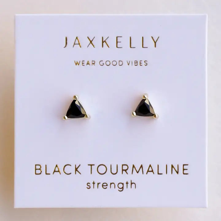JaxKelly Mini Energy Gem Earrings