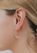 Load image into Gallery viewer, JaxKelly Rose Quartz Drop Earring
