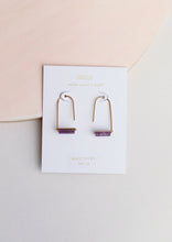 Load image into Gallery viewer, JaxKelly Amethyst Drop Earring
