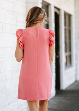 Load image into Gallery viewer, Ruffle Sleeve Dress

