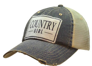 Country Girl Vintage Trucker Hat