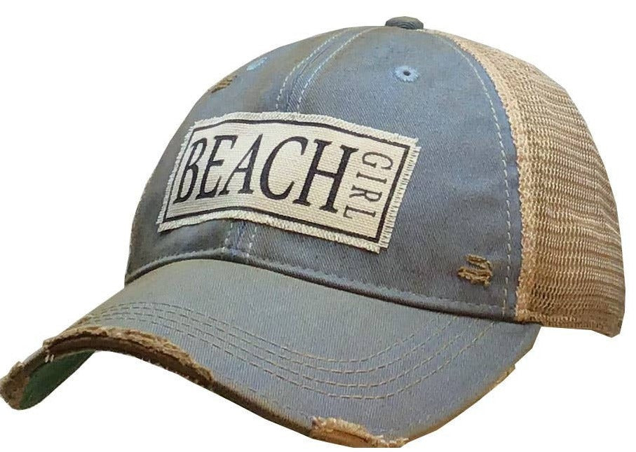 Beach Girl Vintage Trucker Hat