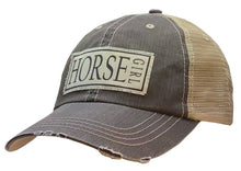 Load image into Gallery viewer, Horse Girl Vintage Trucker Hat
