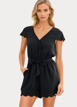 Load image into Gallery viewer, Scallop Edge Romper
