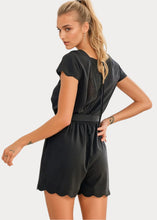 Load image into Gallery viewer, Scallop Edge Romper
