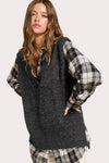 Oversized Sweater Vest