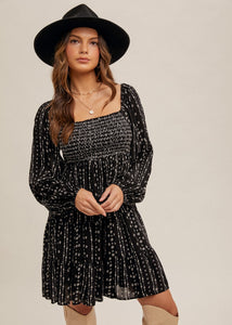 Boho Babydoll Dress