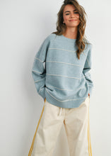 Load image into Gallery viewer, Stripe Oversized Sweater
