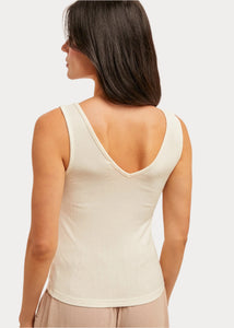 Lace Trim Tank Top