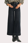 Pintuck Detail Jeans