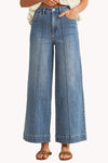Pintuck Detail Jeans