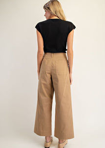Scalloped Pocket Pants
