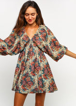 Load image into Gallery viewer, Vintage Floral Mini Dress
