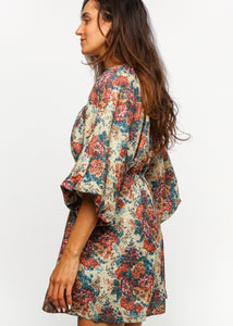 Vintage Floral Mini Dress
