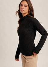 Load image into Gallery viewer, Brushed Knit Lace Top
