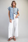 Washed Pocket Pants