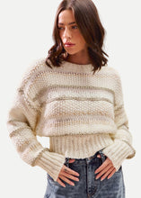 Load image into Gallery viewer, Lurex Stripe Sweater
