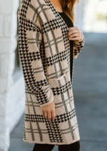 Load image into Gallery viewer, Houndstooth Coatigan
