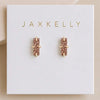 JaxKelly Druzy Bar Earrings