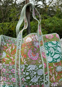 Quilted Market Bag