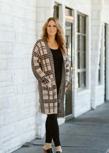Load image into Gallery viewer, Houndstooth Coatigan
