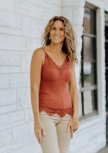 Lace Layering Camisole Tank