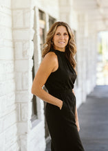 Load image into Gallery viewer, Halter Mock Neck Jumpsuit
