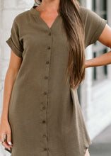 Load image into Gallery viewer, Simple Button Dress
