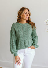 Load image into Gallery viewer, Pointelle Detail Sweater

