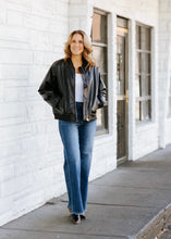 Load image into Gallery viewer, Oversized Bomber Jacket
