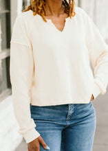 Load image into Gallery viewer, Snow Wash Knit Top
