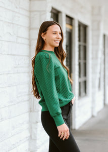 Quilted Pullover Top