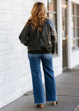 Load image into Gallery viewer, Oversized Bomber Jacket

