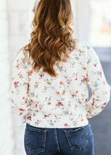 Load image into Gallery viewer, Floral Crewneck Sweater
