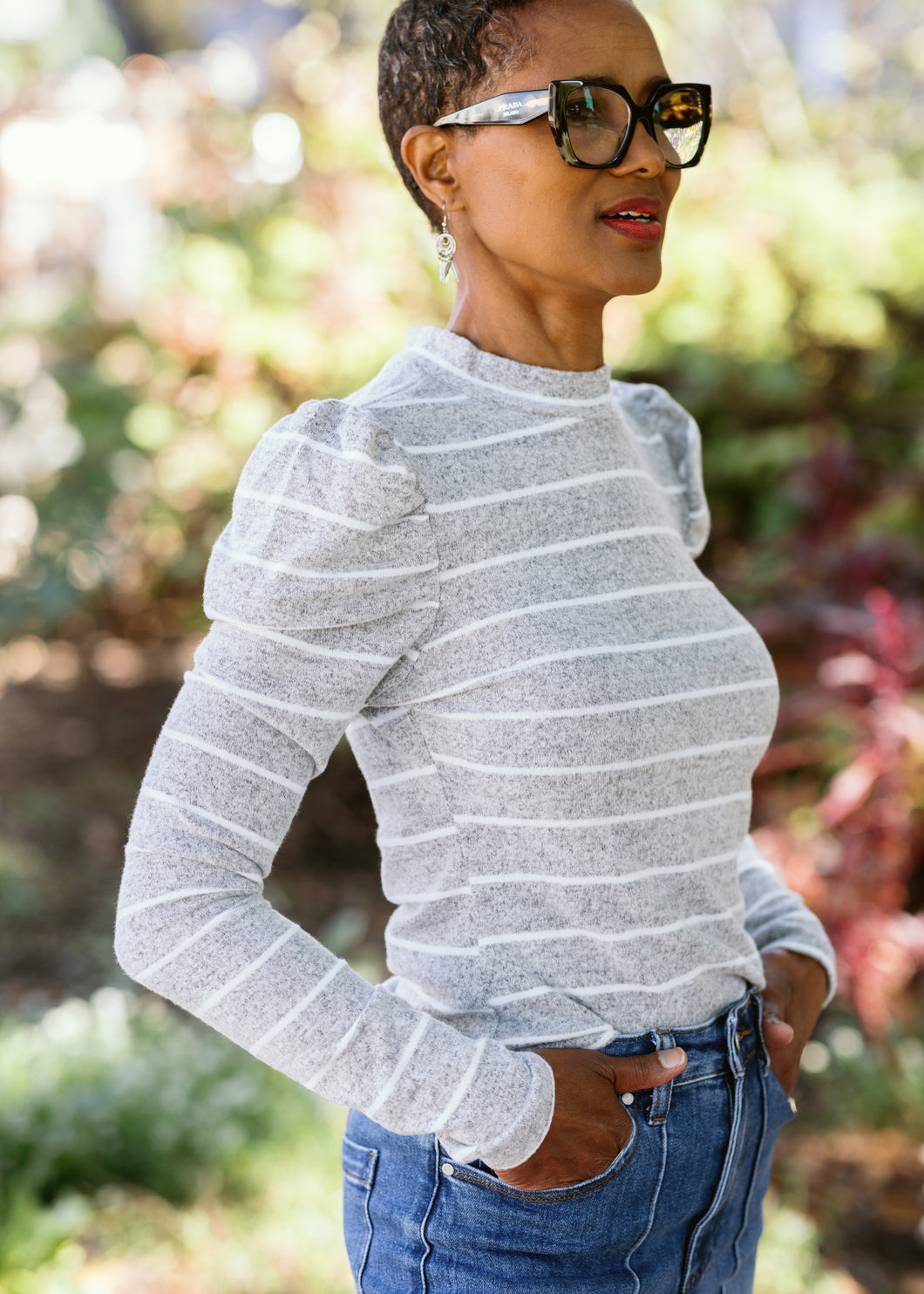 Sylvia Stripe Top