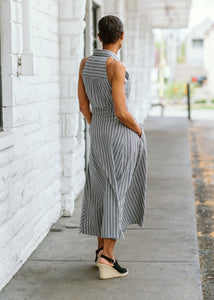 Stevie Striped Midi Dress