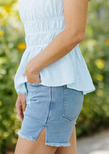 Mineral Washed Shorts