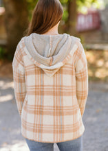 Load image into Gallery viewer, Plaid Hoodie Jacket
