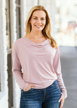 Load image into Gallery viewer, Cowl Neck Modal Top
