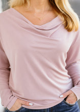 Load image into Gallery viewer, Cowl Neck Modal Top
