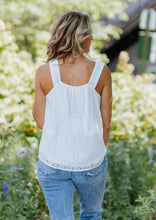 Load image into Gallery viewer, Eyelet Detail Top
