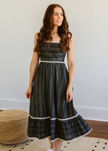 Load image into Gallery viewer, Rick Rack Midi Dress
