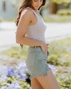 Olive Crossover Shorts