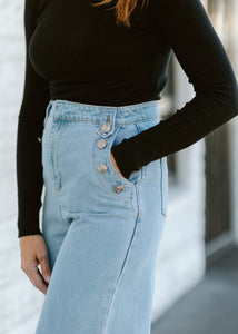Joplin Button Jeans